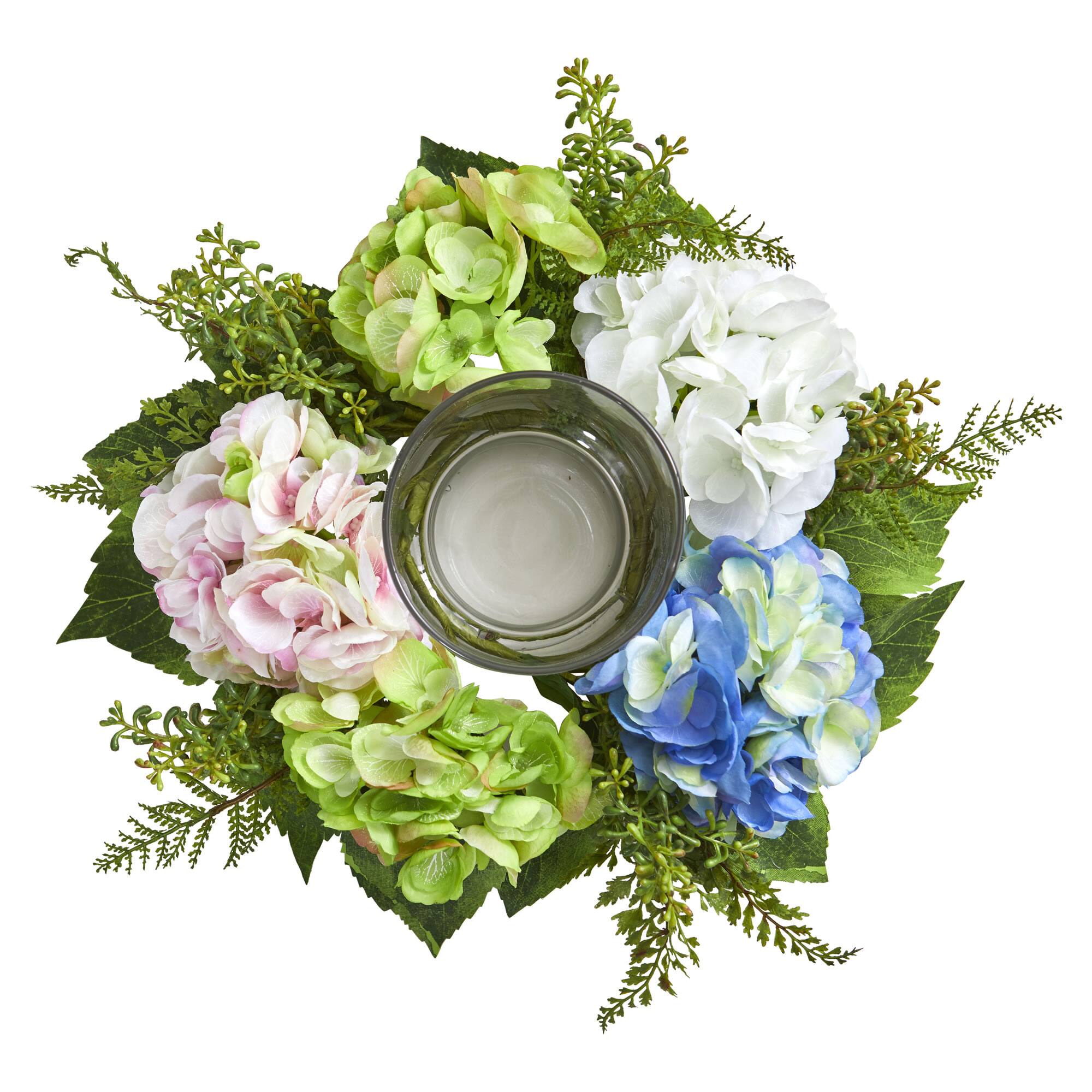 5.5" Hydrangea Candelabrum
